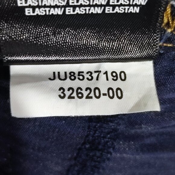 7 for all mankind jeans women's size 30 ink blue Roxanne skinny ankle jeans - Picture 10 of 15
